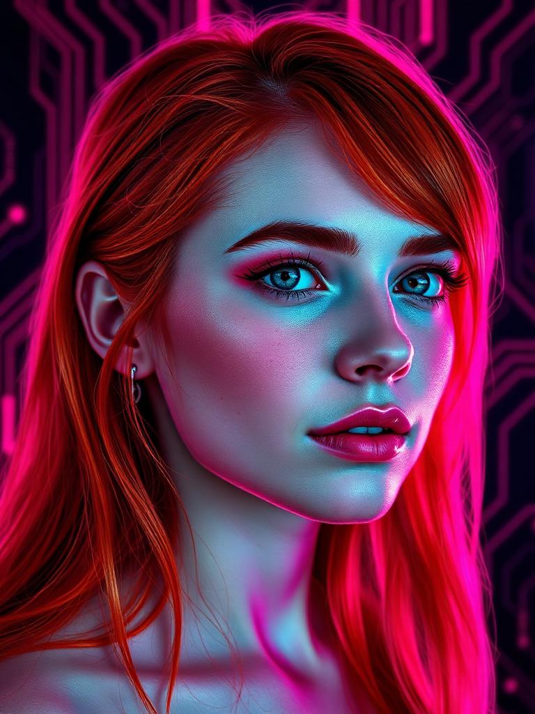Scarlett AI Twin avatar concept